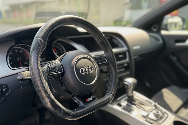 Audi A5 cena 81900 przebieg: 186000, rok produkcji 2015 z Warszawa małe 121